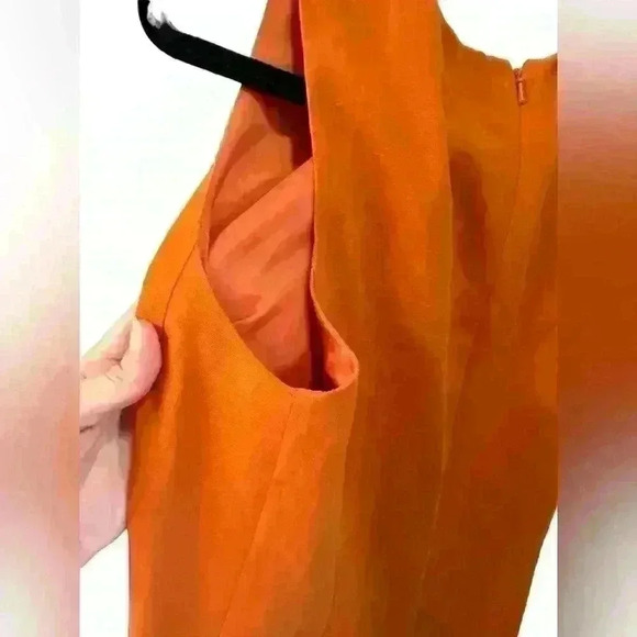 Safe Silk by Adrianna Papelll Size 6 sleeveless sheath midi dress - Picture 7 of 10